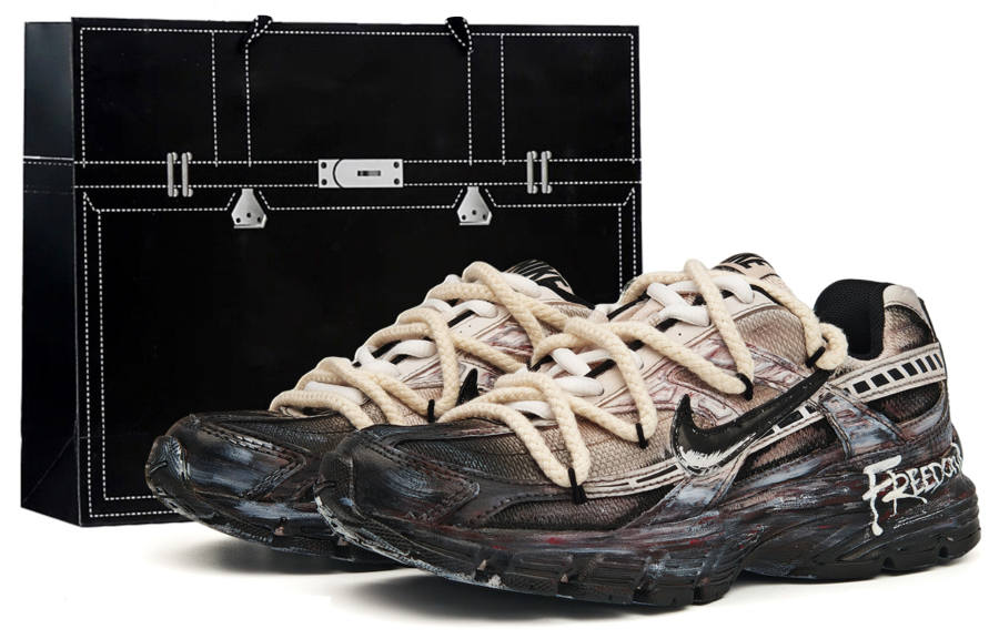 Nike Nike Initiator Abrasion Resistant Support Abrasion Resistant Support Low top Running Shoes Unisex Brown