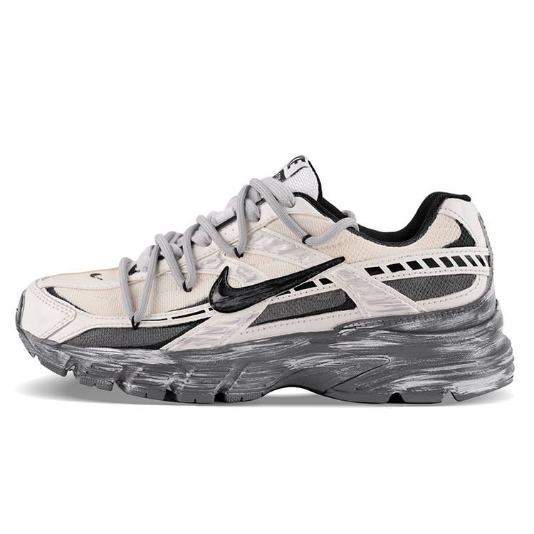 Nike Nike Initiator Cushioning Breathable Cushioning Breathable Low top Running Shoes Women's Beige Gray