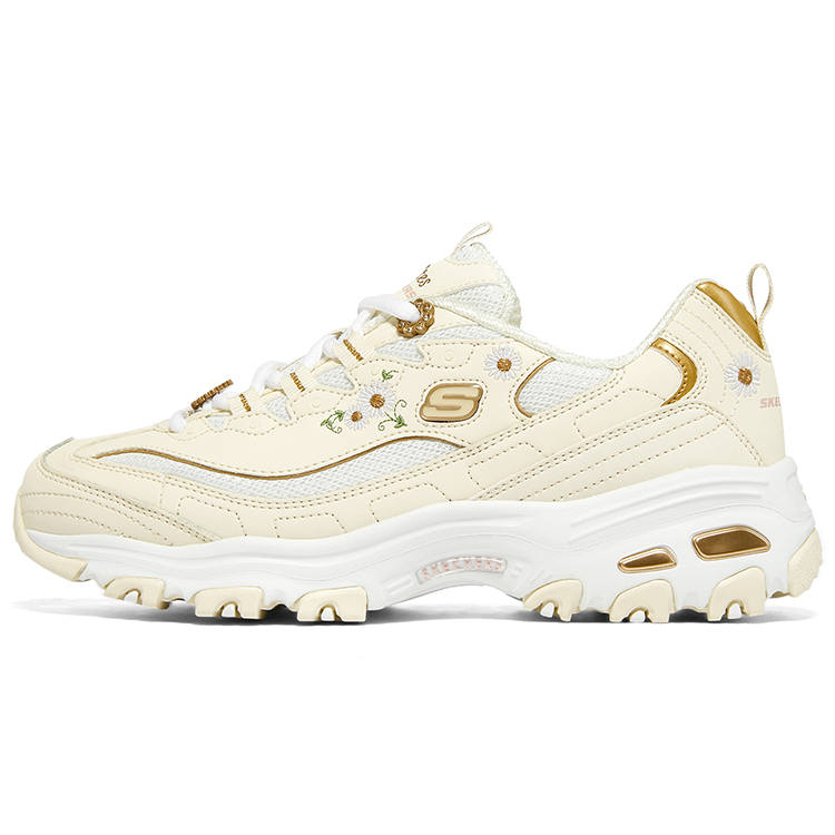 Skechers D'Lites 'Cream White' Women's
