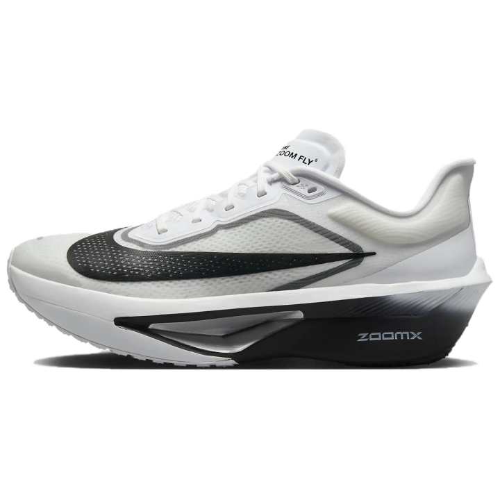 Nike Nike Support Rebound Low top Marathon Training Long Distance Running Shoes Men's White Gray Black