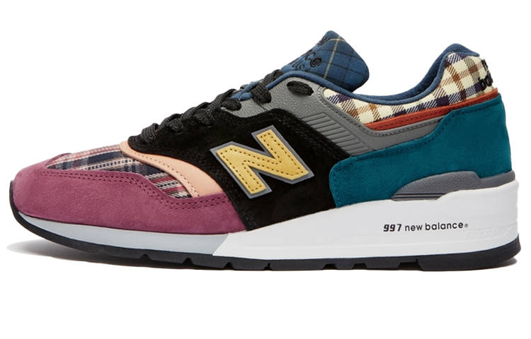 New Balance 997 New Balance Made In Usa 'Plaid Pack - Burgundy'