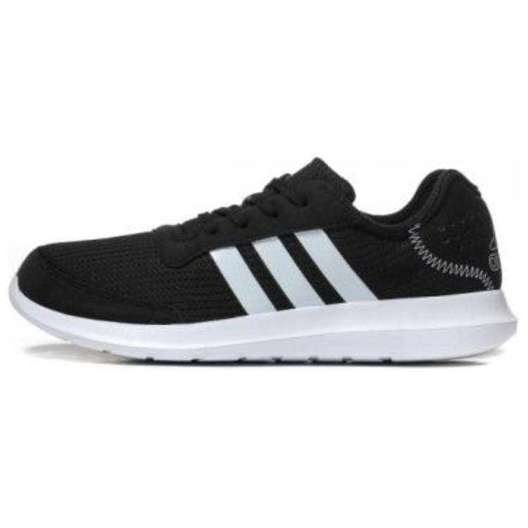 Adidas Adidas Slip Resistant Abrasion Resistant Low top Casual Running Shoes Men's Black White