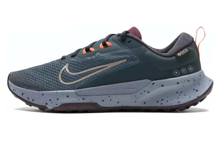 Nike Nike Juniper Trail 2 Gore Tex Deep Jungle Night Maroon Safety Orange Khaki Women's