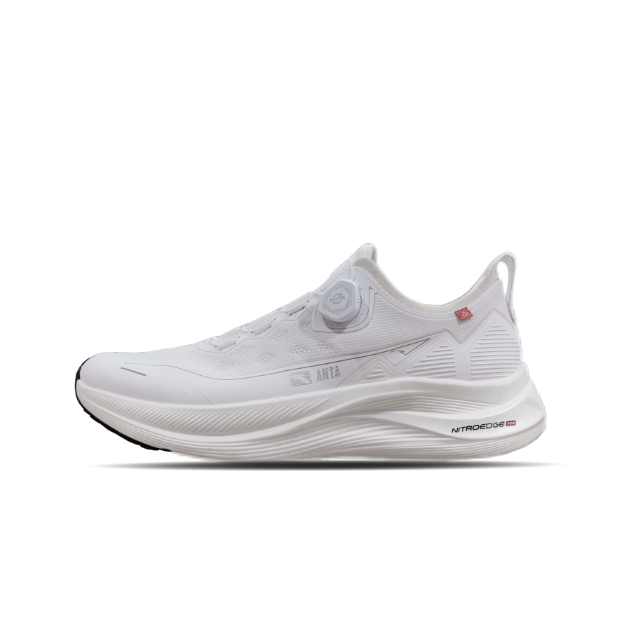 Anta Absolute Reading Fabric Low top Running Shoes Training Shoes Men's Papyrus White