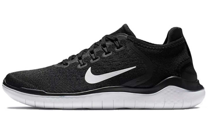 Nike Nike Free Rn 2018 Black White Women's