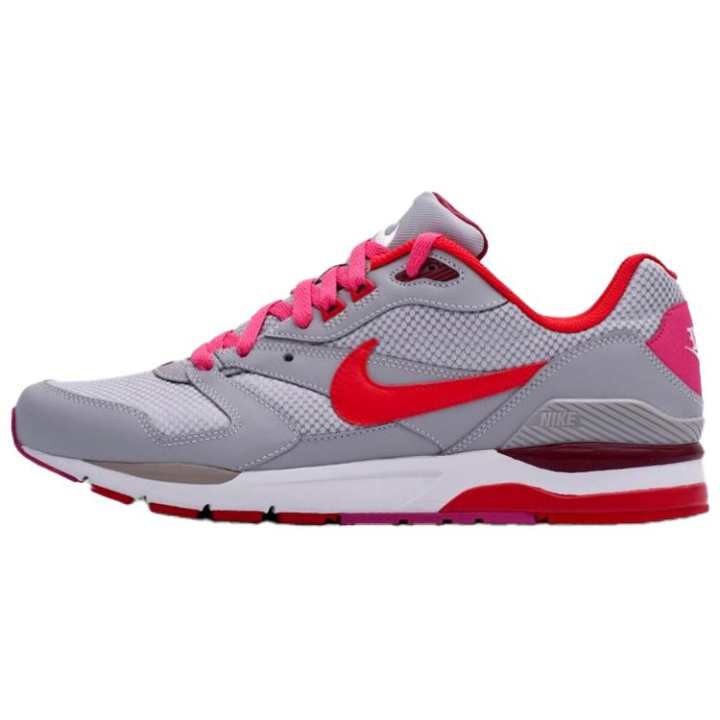 Nike Nike Slip Resistant Abrasion Resistant Low top Casual Running Shoes Men's Gray Red