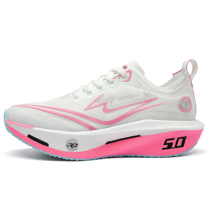 VIDORY ANGEL Cushioning Lightweight Breathable Slip Resistant Low top Running Shoes Unisex Cherry Blossom Pink