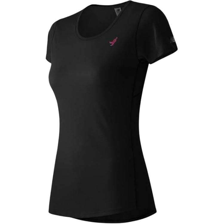 New Balance New Balance T Shirts Women's Black Crew Neck
