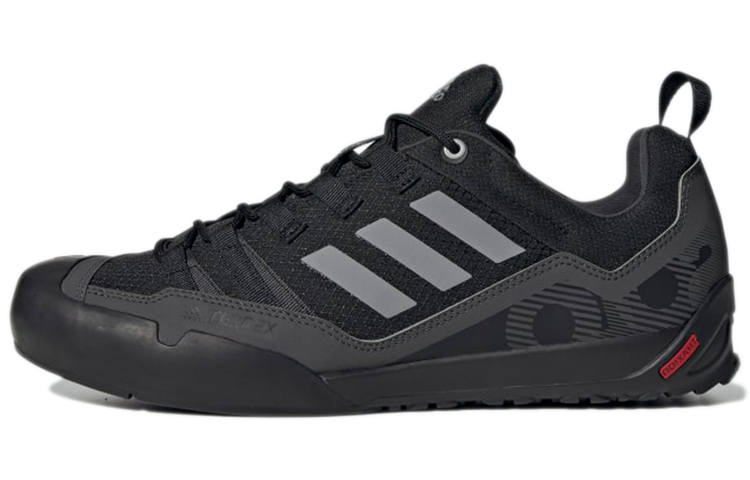 Adidas Adidas Terrex Swift Slip Resistant Abrasion Resistant Low top Carbon Plate Running Shoes Unisex Black