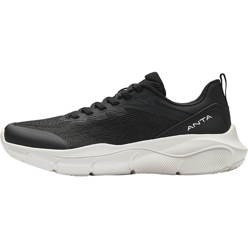 Anta Cushioning Slip Resistant Cushioning Slip Resistant Low top Casual Running Shoes Women's Black