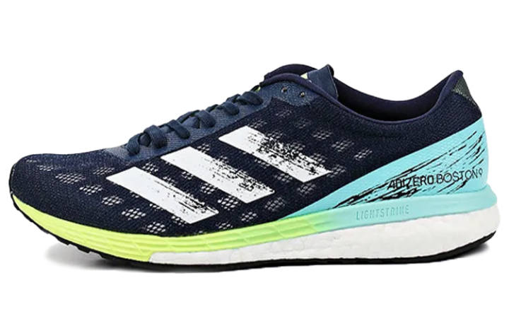 Adidas Adidas Adizero Boston 9 'Blue White Yellow' Women's