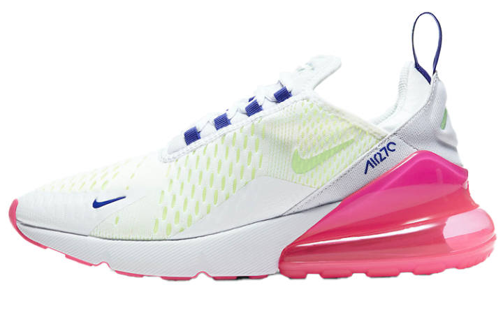 Nike Nike Air Max 270 'White Pink Blast Volt' Women's