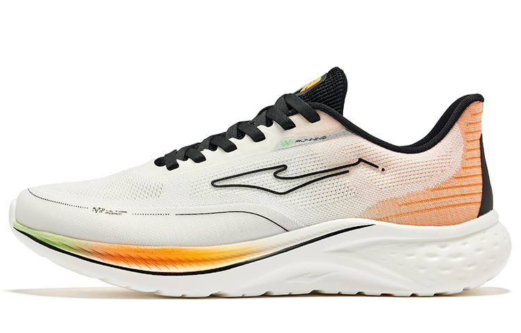 Erke Galvatron 2.0 Versatile Low top Casual Running Shoes Men's Microcrystal White Jet Black
