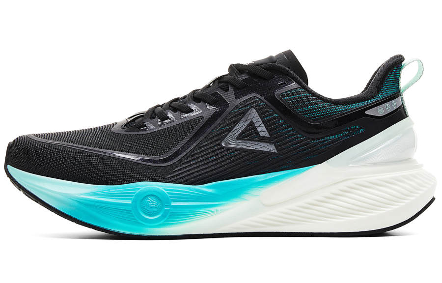 PEAK Taichi 7.0 PRO Cushioning Slip Resistant Abrasion Resistant Low top Casual Running Shoes Men's Black Green