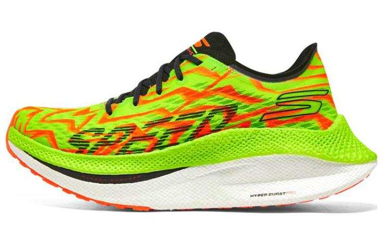 Skechers Go Run Speed Beast 'Green Red Orange'