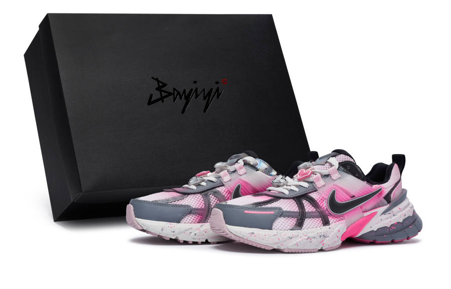 Nike Nike V2K Run Low top Running Shoes Women's Pink Gray