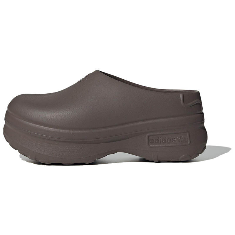 adidas originals Adilette Clog Plush Brown Women's