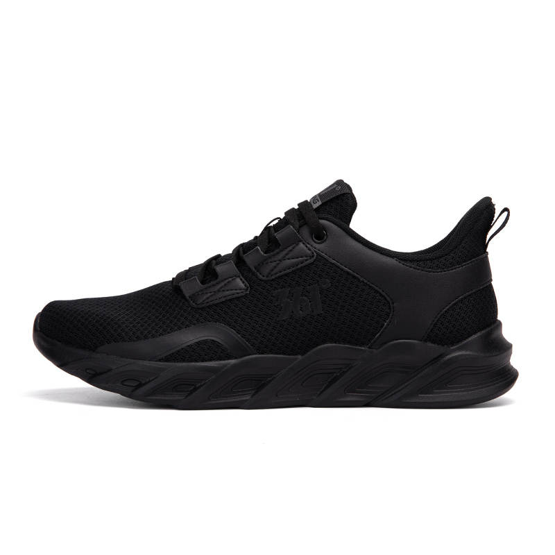 361° Abrasion Resistant Low top Running Shoes Men's Black