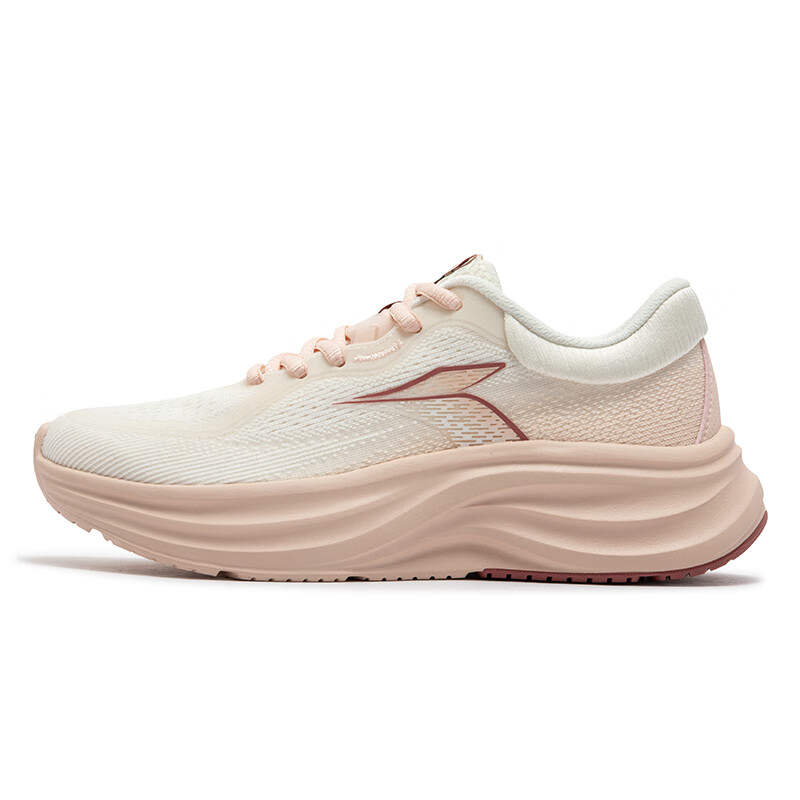 361° Breathable And Slip Resistant Low top Casual Running Shoes Women's White Pink