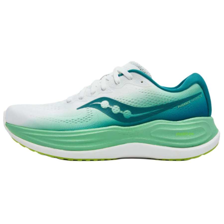 Saucony PHOENIX INFERNO Firebird 5 Cushioning Abrasion Resistant Breathable Physical Fitness Test & Exam Running Shoes