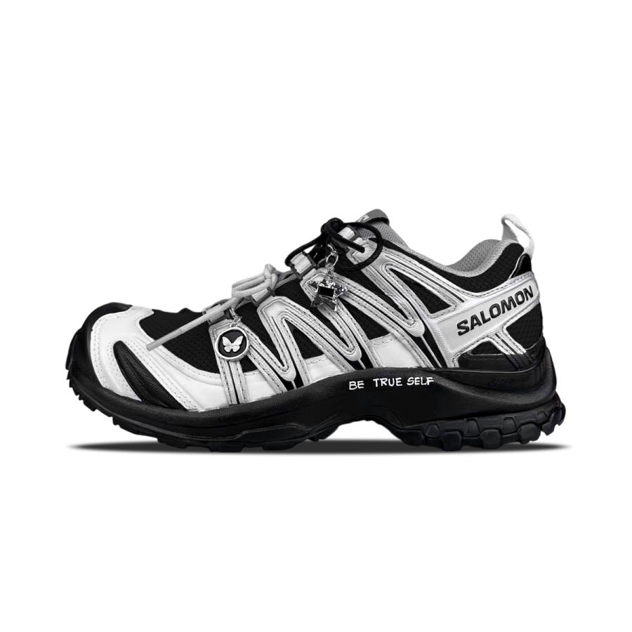 SALOMON XA PRO 3D Cushioning Support Low top Running Shoes Unisex Black