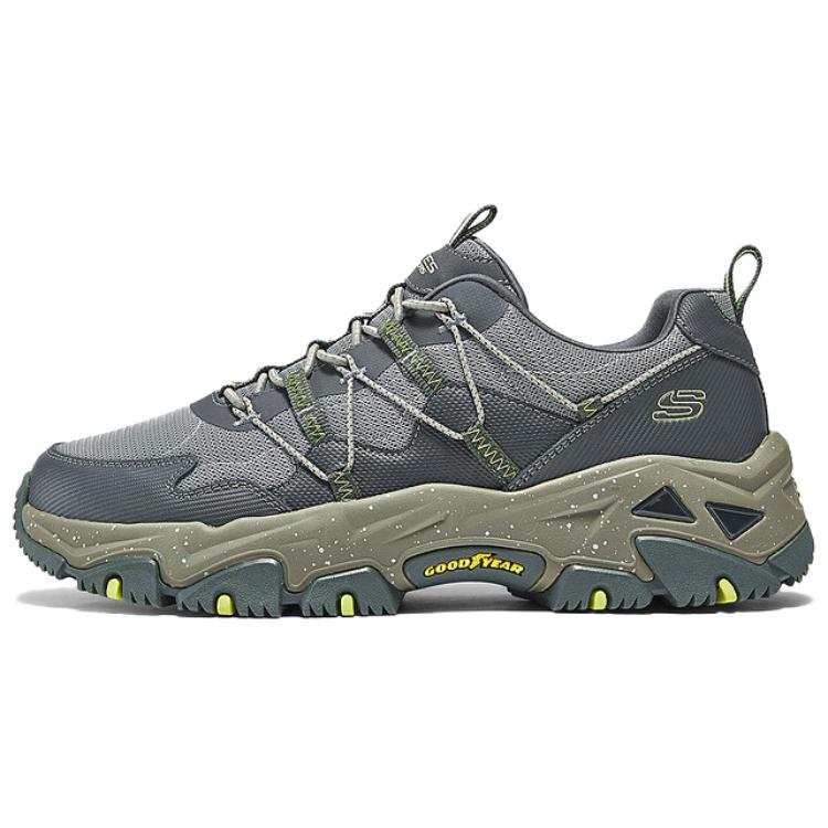 Skechers D'LITES Hiker Abrasion Resistant Low top Casual Shoes Men's Taupe