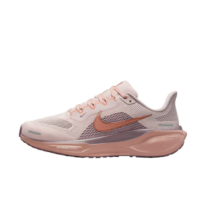 Nike Nike Pegasus 41 Abrasion Resistant Breathable Low top Running Shoes Women's Pink
