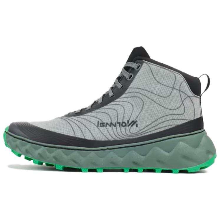 NNormal Breathable Abrasion Resistant Breathable And Wear resistant Short Outdoor Boots Unisex Gray Black