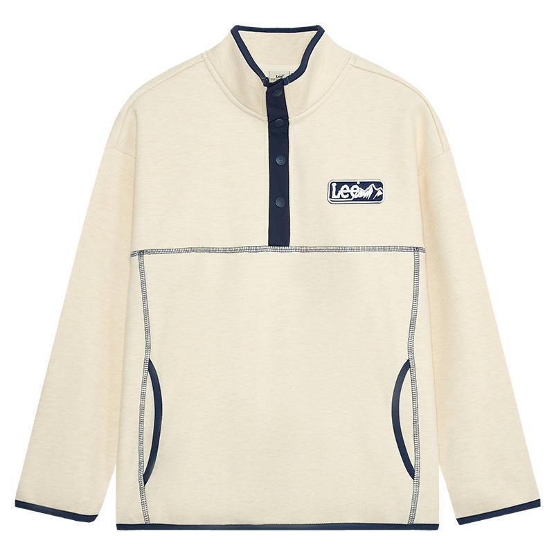 LEE KIDS Grade School Sweatshirts Stand Collar Thickened