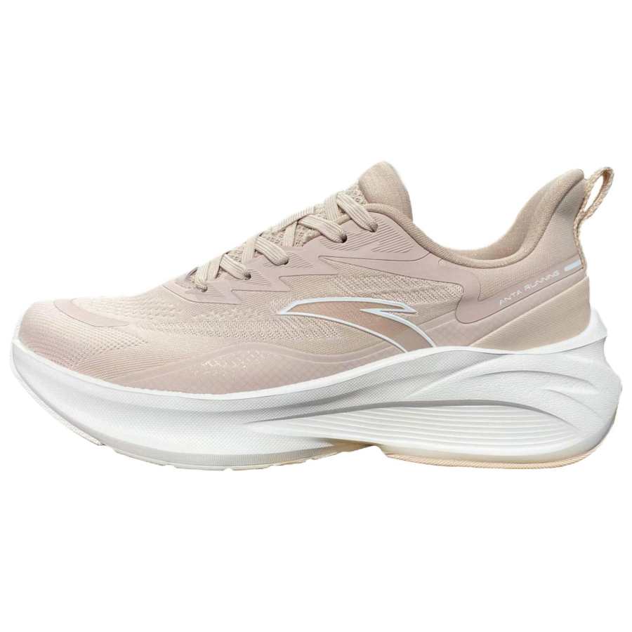 Anta Cushioning, Wear Resistant Low top Sprint Running Shoes Women's Pink