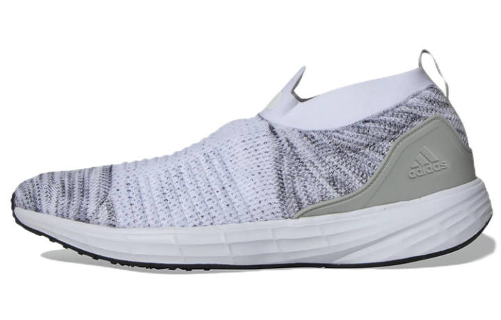 Adidas Adidas Adiron Comfortable Fabric Slip Resistant Abrasion Resistant Low top Running Shoes Men's White