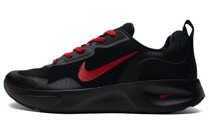 Nike Nike Wearallday Breathable Lightweight Breathable And Lightweight Low top Running Shoes Men's Black Red