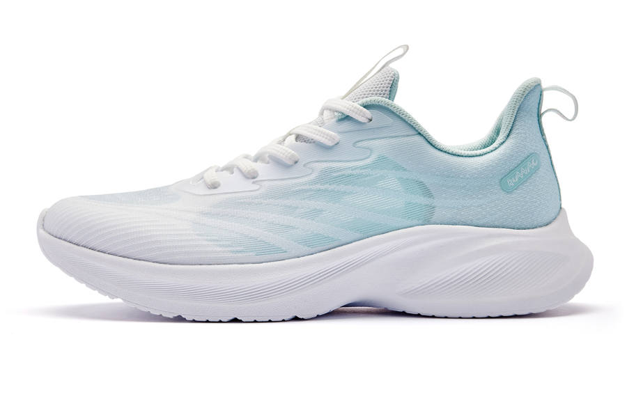 QIAODAN Light Speed LITE Low top Running Shoes Women's White Blue