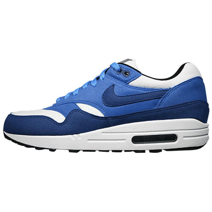 Nike Nike Air Max 1 Low top Running Shoes Men's Dark Blue