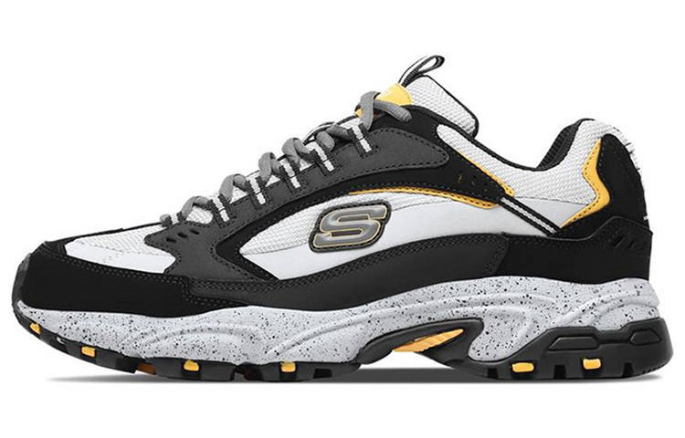 Skechers Stamina Collection Cushioning Abrasion Resistant Cushioning, Wear Resistant Low top Chunky Sneakers
