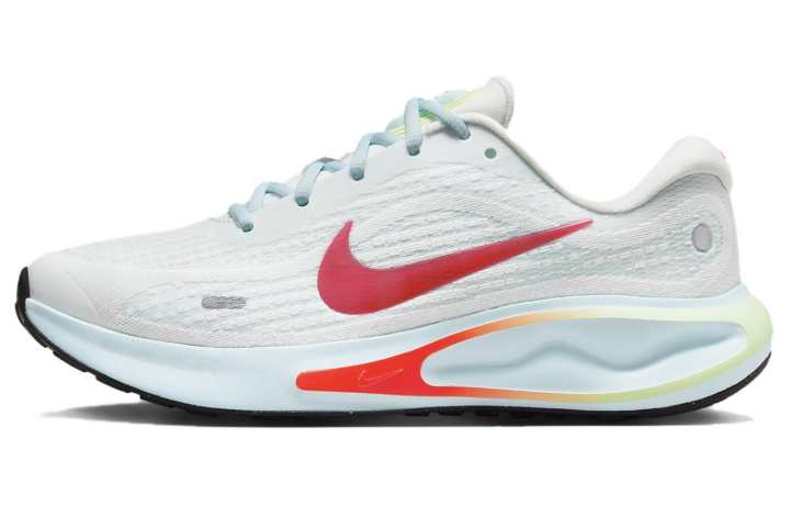 Nike Nike Journey Run Summit White Glacier Blue Barely Volt Bright Crimson Women's