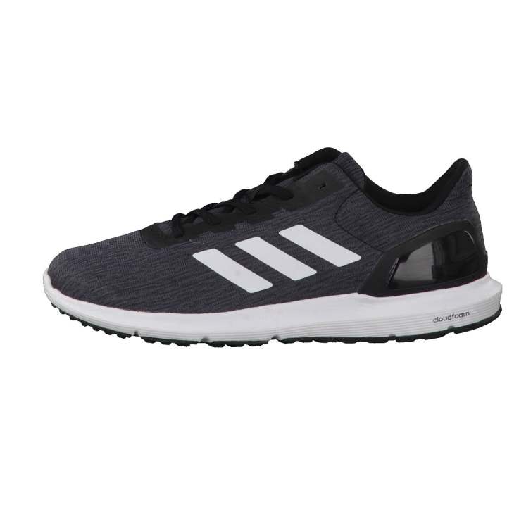 Adidas Adidas Cosmic 2 Comfortable Slip Resistant Abrasion Resistant Low top Running Shoes Unisex Black