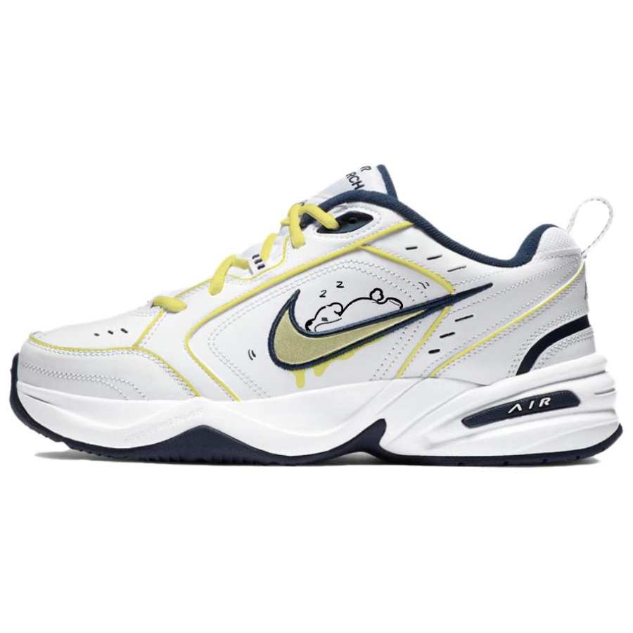 Nike Nike Air Monarch 4 Bear Honey No Interference Wear resistant And Lightweight Low top Chunky Sneakers Unisex Yellow