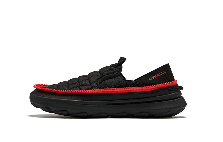 MERRELL Hutmoc 2 Lightweight Low top Outdoor Shoes Men's Black Red