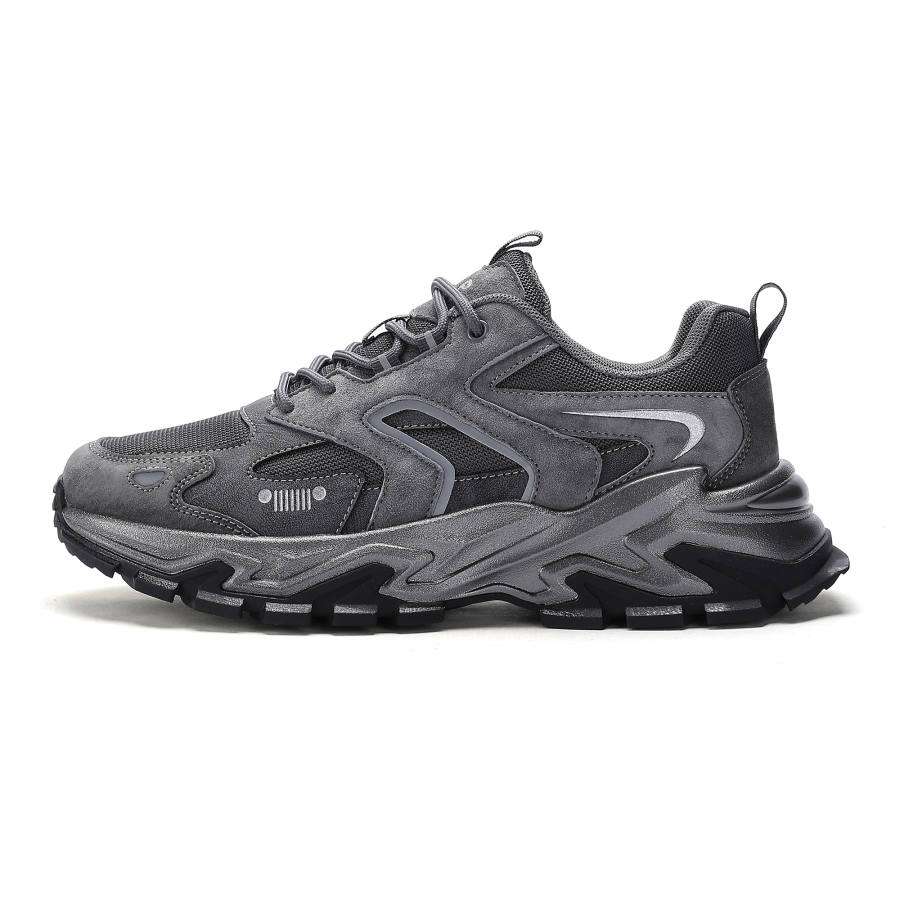 JEEP SPIRIT Darth Vader Cushioning Abrasion Resistant Lightweight Slip Resistant Low top Chunky Sneakers Men's