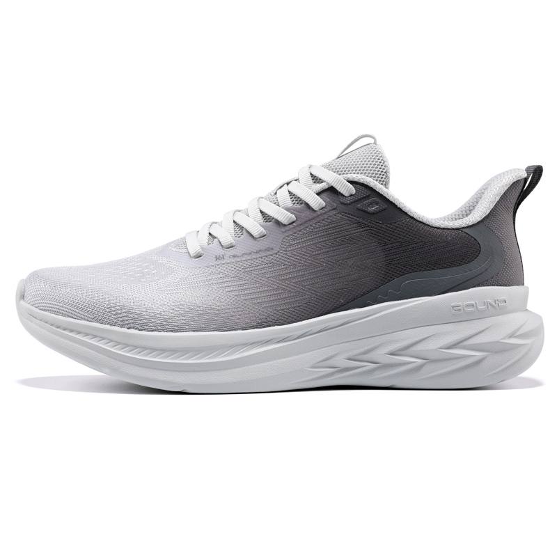 361° Slip Resistant, Abrasion Resistant, Breathable Low top Casual Running Shoes Men's Gray