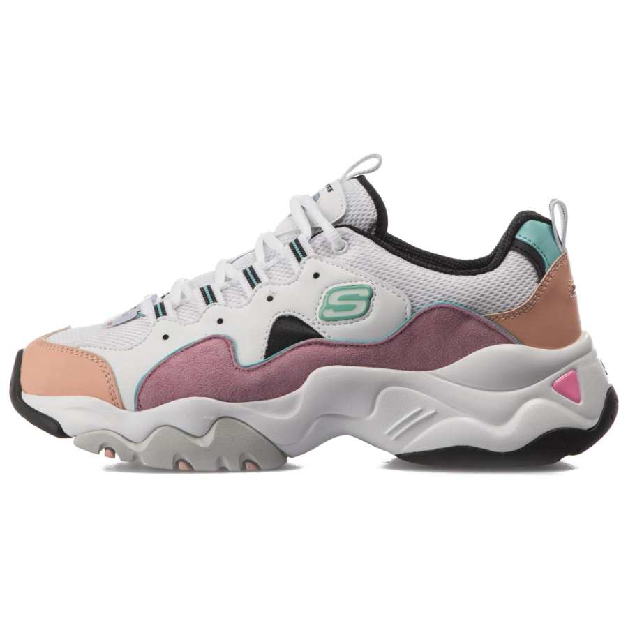 Skechers D'Lites 3.0 'White Pink' Women's