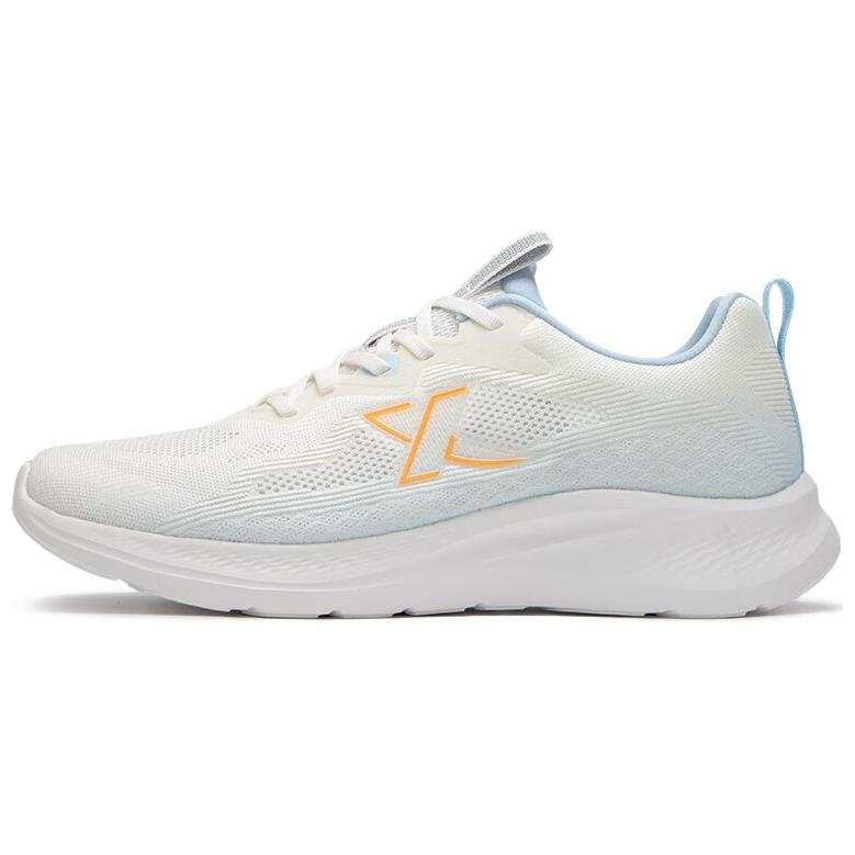 XTEP XTEP Comfortable Cushioning Rebound Low top Running Shoes Men's White Blue