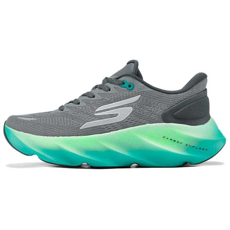 Skechers SKX Aero Burst Abrasion Resistant Running Shoes Men's Gray Blue