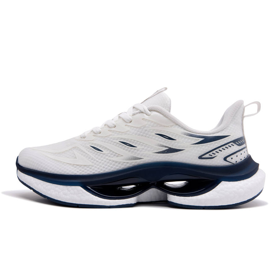 SAIQI Low top Casual Running Shoes Men's Jade White