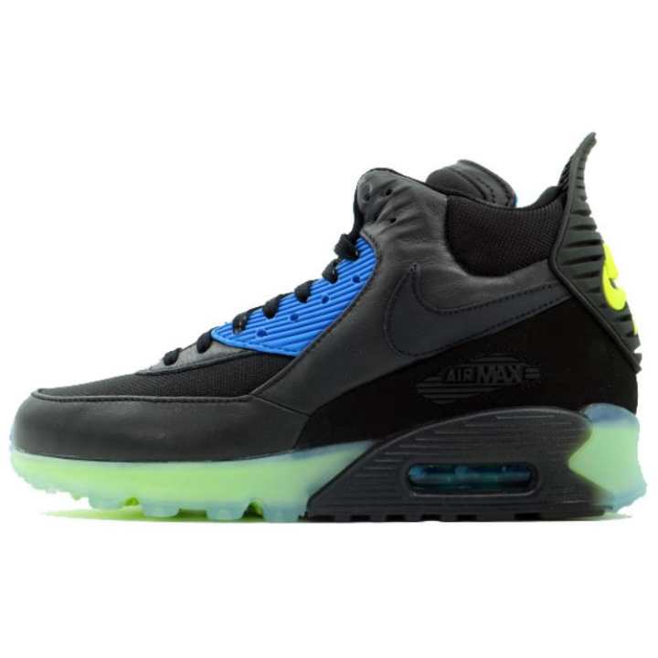 Nike Nike Air Max 90 High top Outdoor Shoes Men's Black