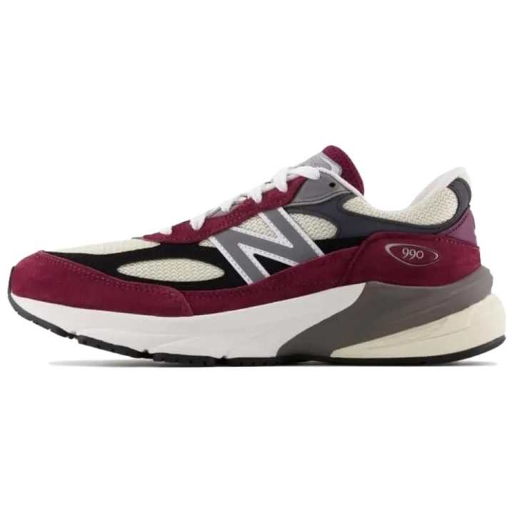 New Balance New Balance NB 990 V6 Low top Running Shoes Unisex Brown Red