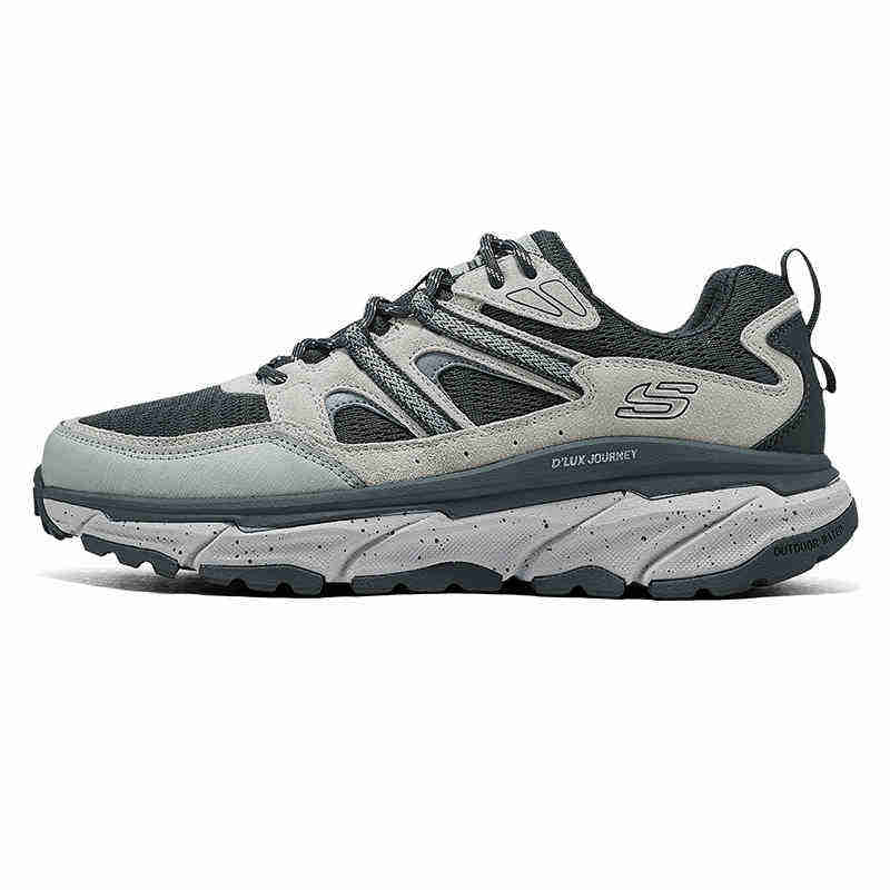 Skechers OUTDOOR MENS Mesh Comfortable Low top Outdoor Shoes Men's Gray