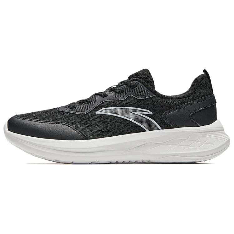 Anta Running Collection Breathable Lightweight Rebound Low top Casual Training Running Shoes Women's Black