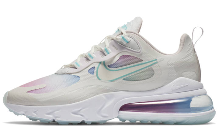 Nike Nike Air Max 270 React Summit White Bleached Aqua Women's